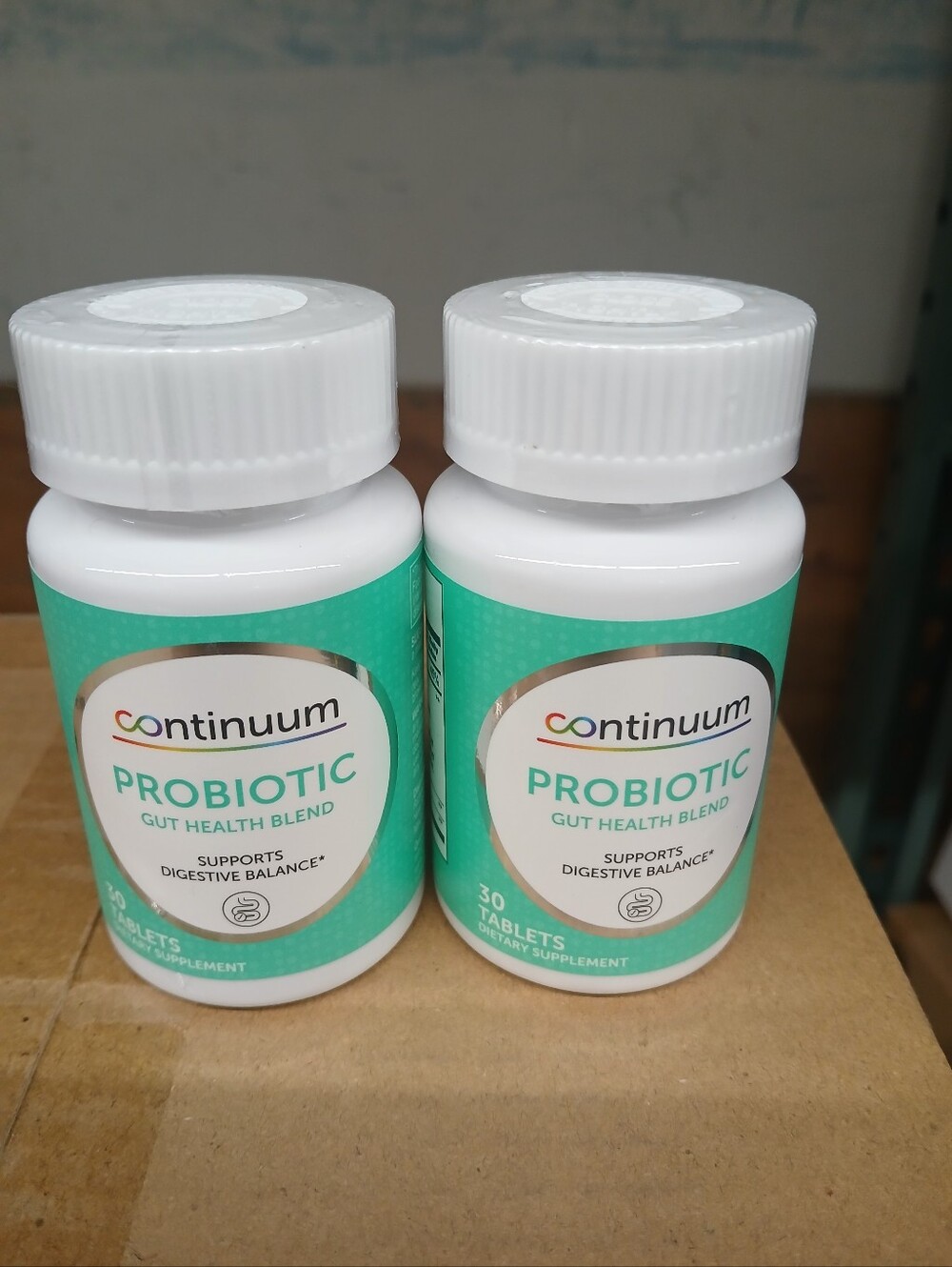 2 Bottles Probiotic Gut Health Blend - 30 Tablets Each